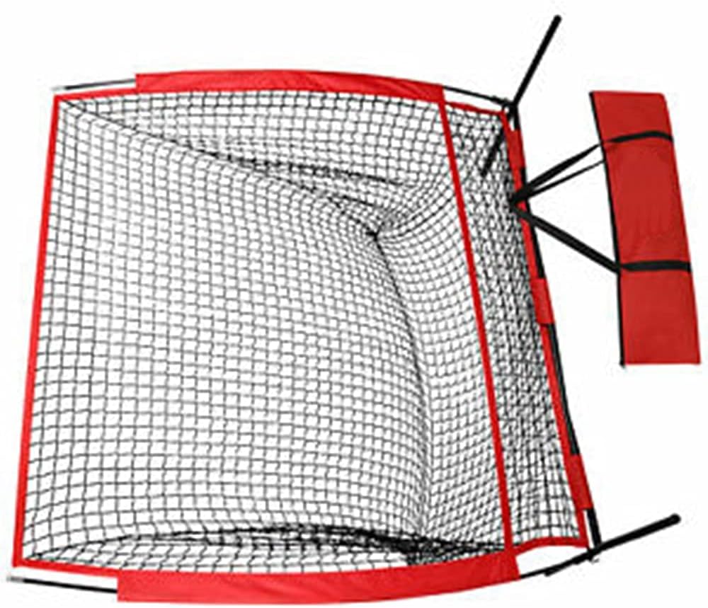 Ministry of Warehouse Practice Net Pitching Baseball Batting Hitting Softball Thrower Yard 5 x 5 FT