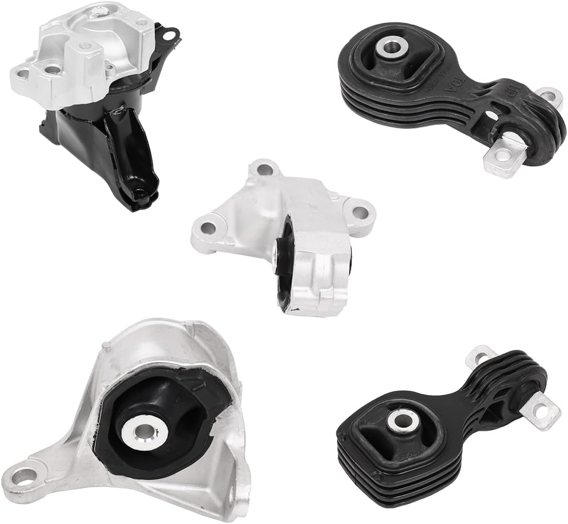 Engine Motor Mount Compatible with Honda CR-V CRV 2.4L 2015 2016 Replacement for OE A65081 A65053 A65052 A65070 A65082 Set of 5