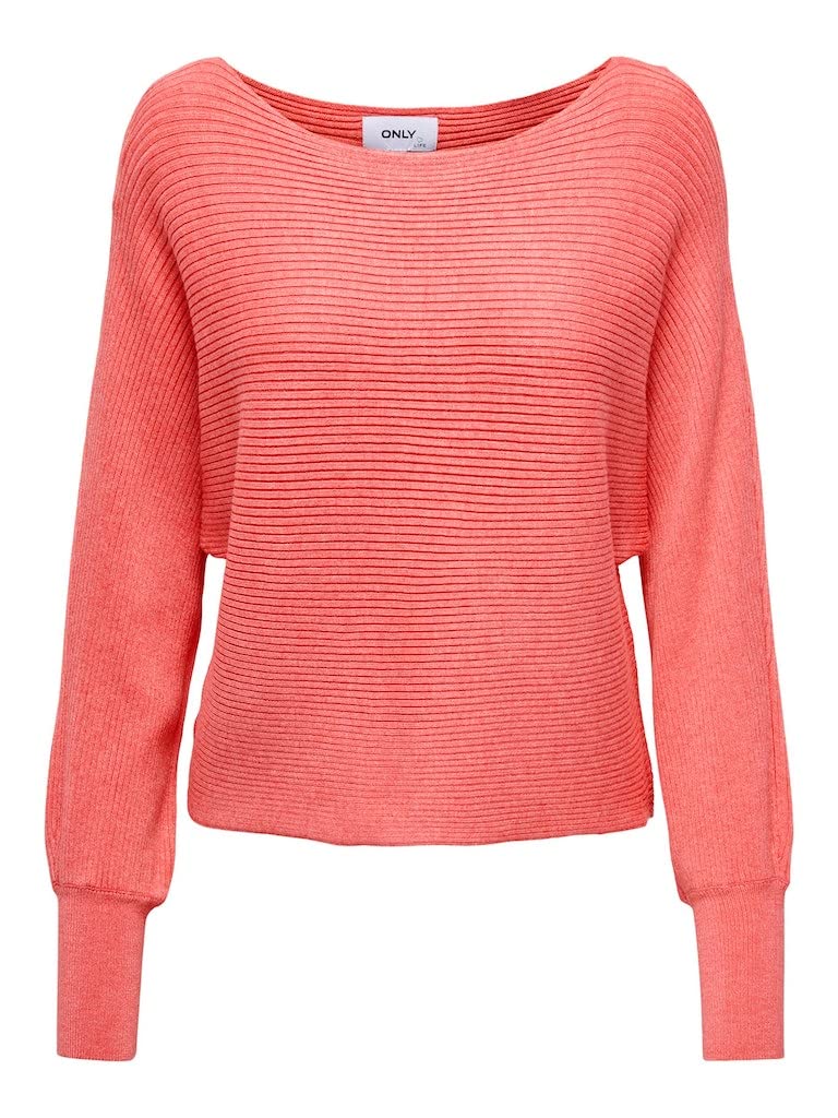 ONLYWomen's Adaline Long-Sleeves Short Sweater
