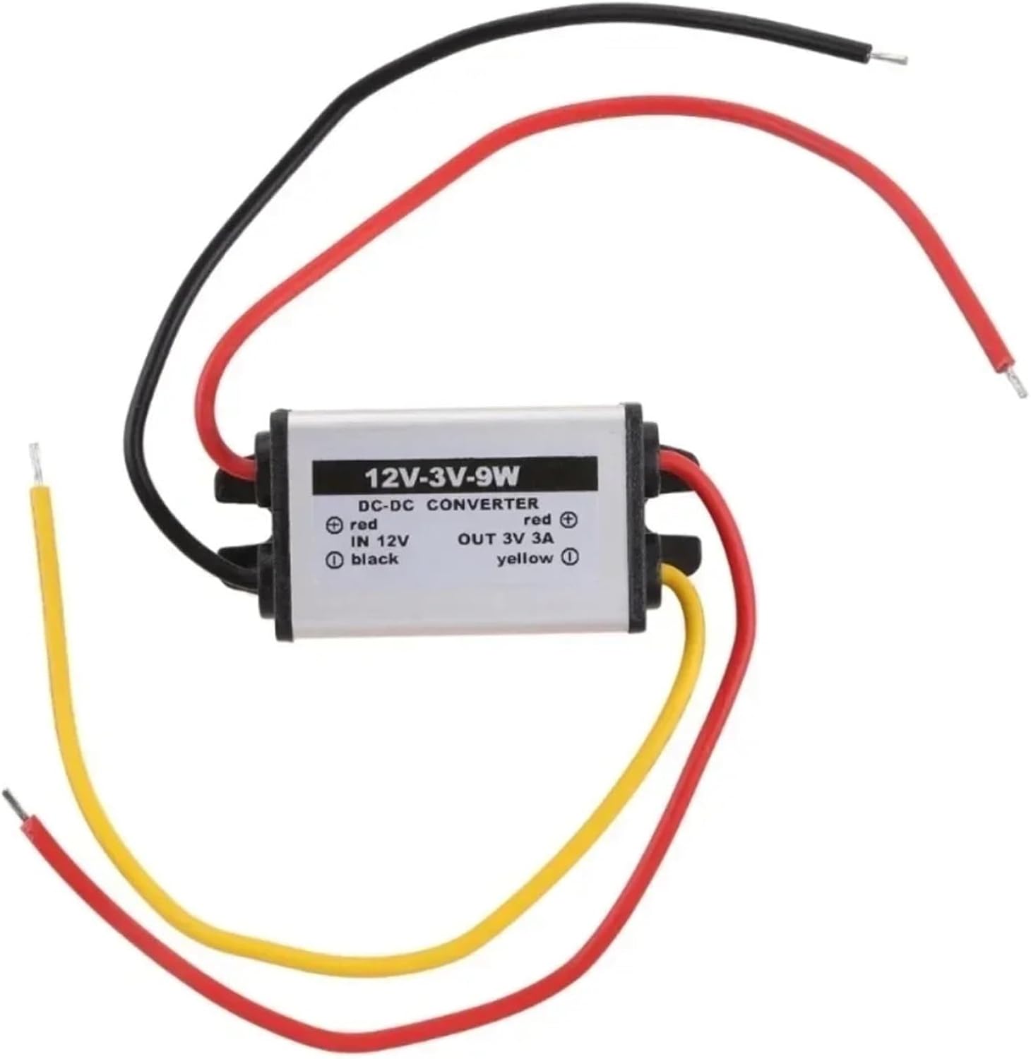 1 Pcs 12V24V to 3V 3.3V 3.7V 4.2V 5V 6V 7.5V 9V 12V Power Supply Voltage Converter Buck Step-Down Module DC to DC Converter for Car(8V-31V to 4.2V 3A)