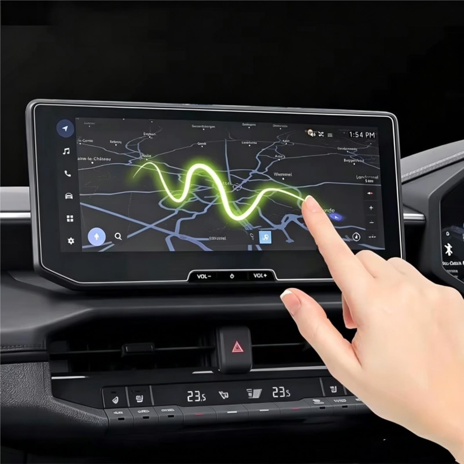 Auto-GPS-Displayschutz für Toyota für Hilux N90 GUN226 2026