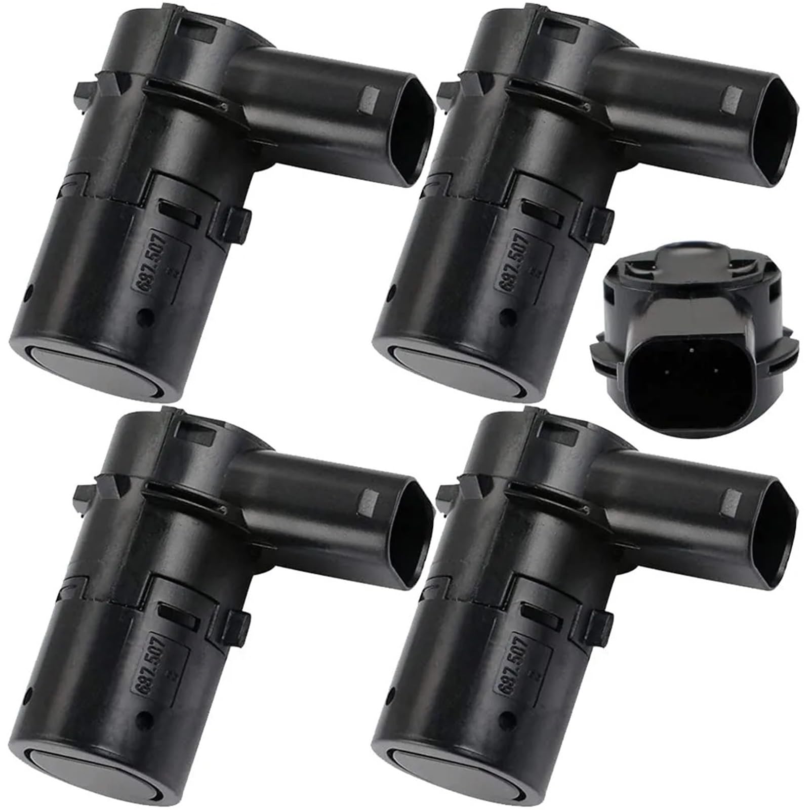 sensori di parcheggio per auto 4 pezzi 4F23-15K859-AA 4F2315K859AA Paraurti retromarcia Backup Sensore di assistenza al parcheggio per Ford Escape