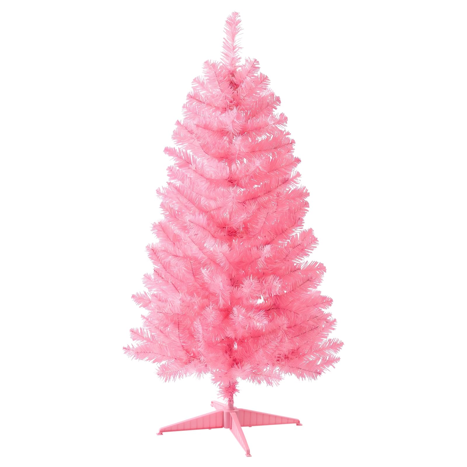 OHS 90cm Christmas Tree Xmas Tree Artificial Trees Fake, Hot Pink
