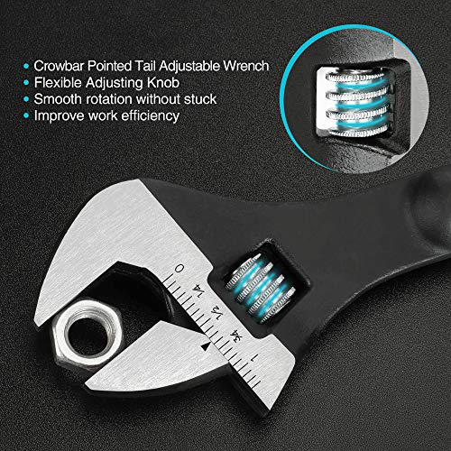 Image of DURATECH 8-Inch Adjustable Construction Spud Wrench