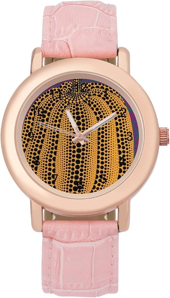 Amazon Co Jp レディース 腕時計 人気 シンプルな女性腕時計 ステンレススチール時計 クォーツムーブメント超薄型 おしゃれ 中学生 女子 おしゃれ 高校生 カジュアル 薄型 革ベルト腕時計 日常生活 女子腕時計草間弥生2 Jpeg 腕時計