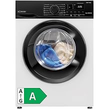 Bomann  Washing Machine 6 kg Inverter Motor - Efficient Quiet & Durable Max. 1000 rpm 12 Programmes End Time Delay LED Display Washing Machine WA 7162 White [Energy Class A]