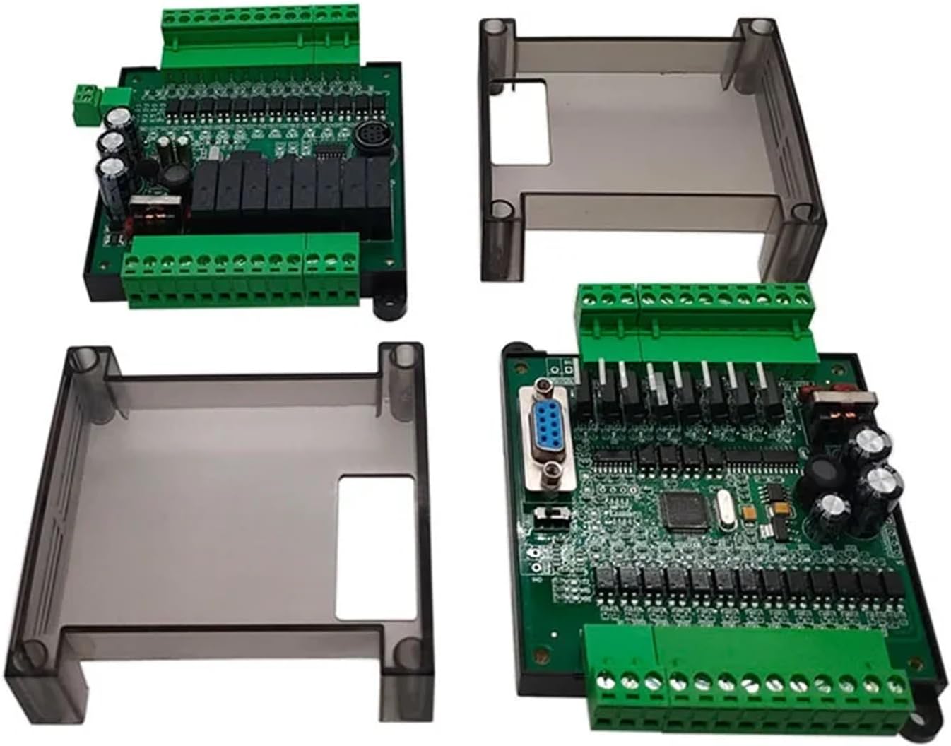 1pc FX2N-20MR FX2N-20MT Programmable Logic Controller Relay Transistor Module With RS485 Modbus-RTU Industrial Control Board(20MR,With RS485)