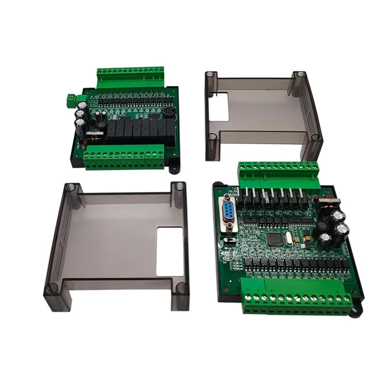 1pc FX2N-20MR FX2N-20MT Programmable Logic Controller Relay Transistor Module with RS485 Modbus-RTU Industrial Control Board(20MT,No RS485)