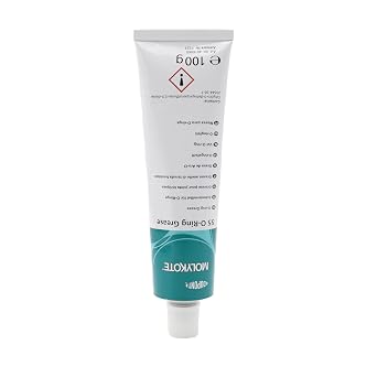 Molykote 55 O-Ring Grease 100 g | Synthetic Grease for Rubber Seals & O-Rings | Improves Seal Life & Assembly Performance