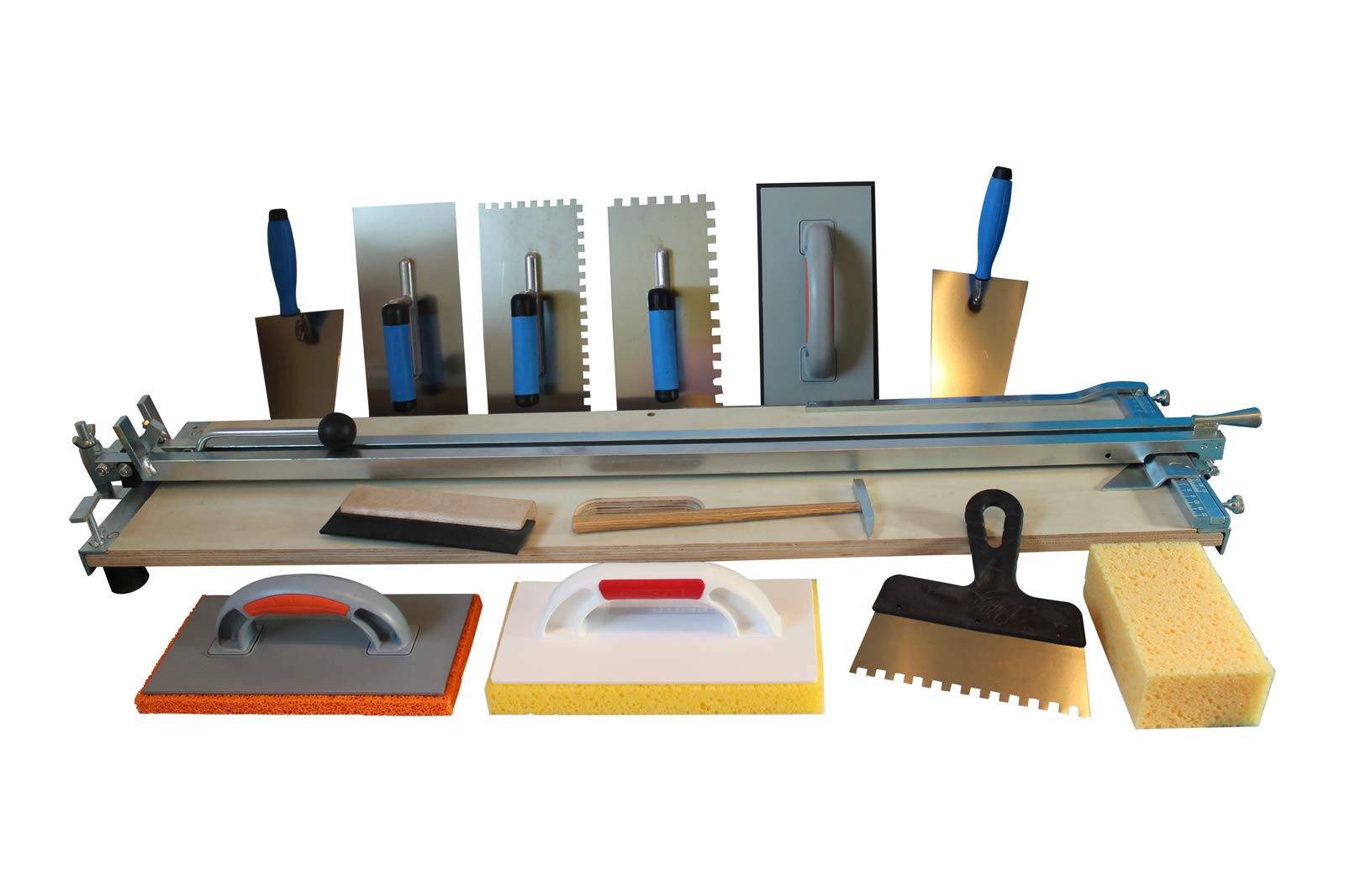 Professional Tile Cutter 1000 mm Cutting Length And Large Tool Kit with Free Angle and Stirrer for Tile Adhesive