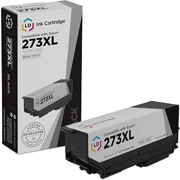 LD Products Remanufactured Ink Cartridge Replacement for Epson T273XL  Black , 1 pk