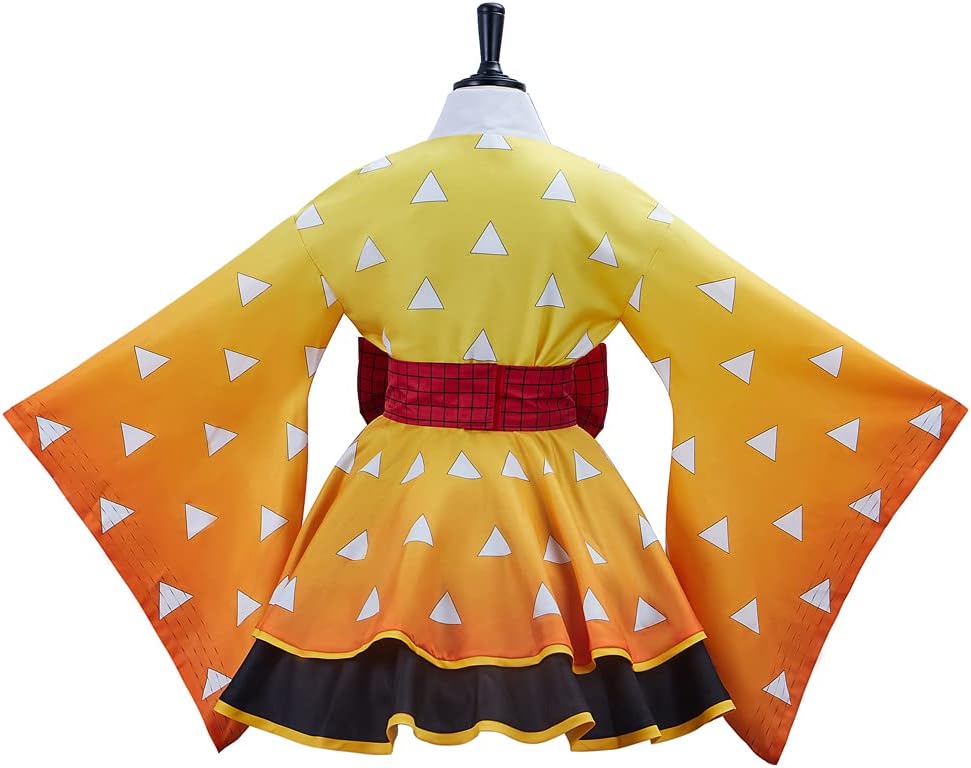 1791's lady Kamado Tanjirou Cosplay Rengoku Costume Inosuke Hashibira Kimono for Halloween Party Cosplay Outfits - Image 3