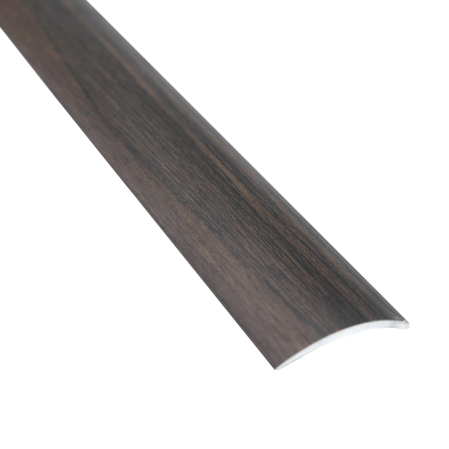 IANPAV Flat SELF-Adhesive Wood Effect Aluminium Door Floor Edging BAR Strip Trim Threshold 930 x 30mm A03, Wenge Congo — image 1
