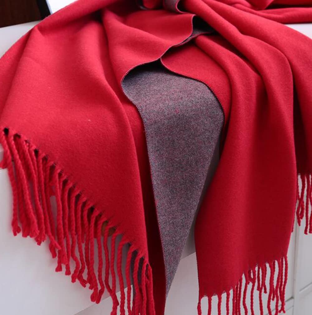 Écharpe cachemire SHISHI double facette anti-froid pour protéger le cou