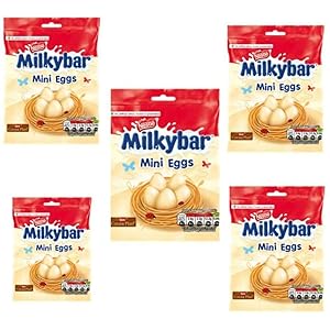 Milkybar Mini-pakketeieren, 5 stuks, 80 g