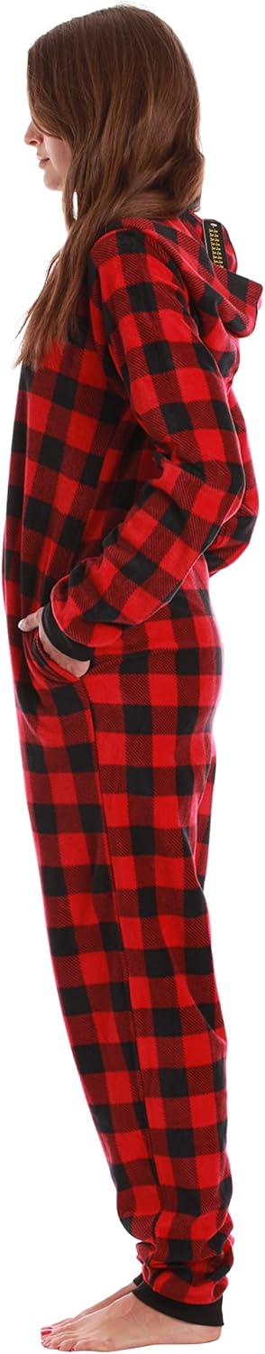 Size XL Just Love Printed Flannel Adult Onesie/Pajamas