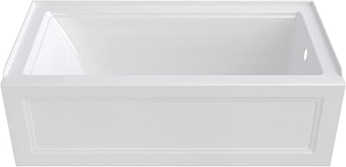 Miniatura 5 de American Standard 2545102.02 Town Square S 60"x30" Bañera de drenaje derecho en blanco