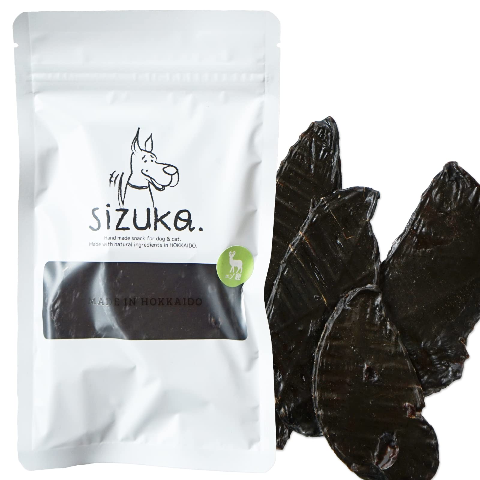Amazon | sizuka. エゾ鹿レバースライスジャーキー 1袋30g | sizuka
