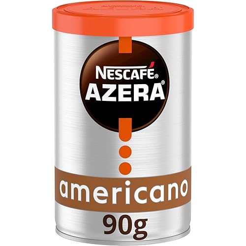 NESCAFÉ Azera Americano Instant Coffee, 90g - Single - Coffee, Unflavoured - 90 g (Pack of 1)