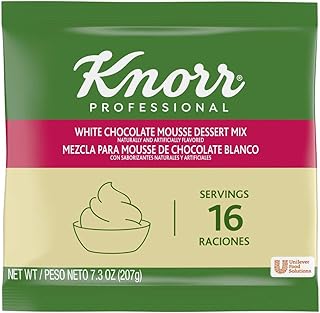 Knorr Professional White Chocolate Mousse Dessert Mix 7.3 oz(Pack of 10)