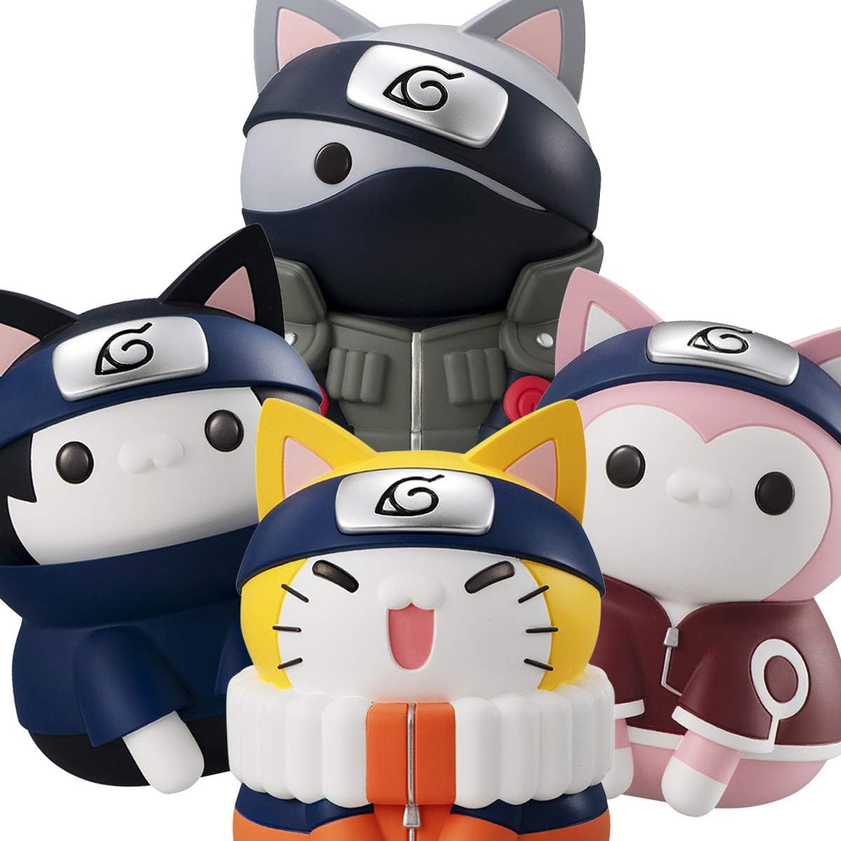 Megahouse Nyanto! The Big Nyaruto Series Kakashi Hatake, Multiple Colors, Small