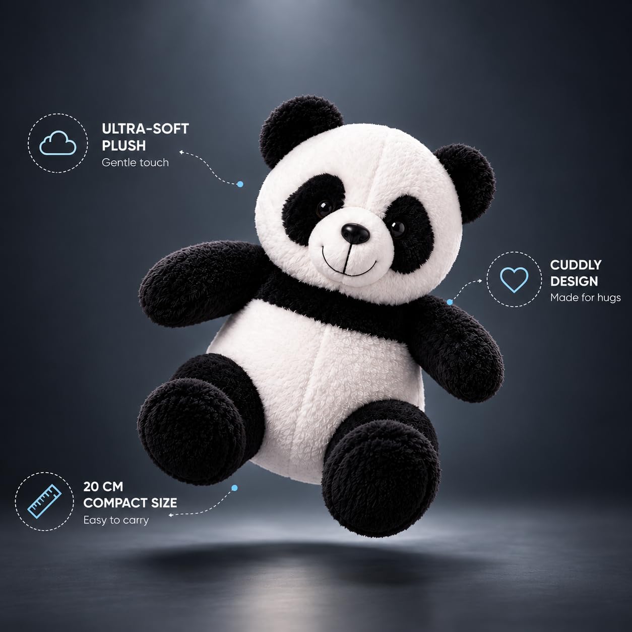 Cute Panda Plush Toy - Soft Stuffed Animal -5 Cute Panda Plush Toy - Soft Stuffed Animal -5