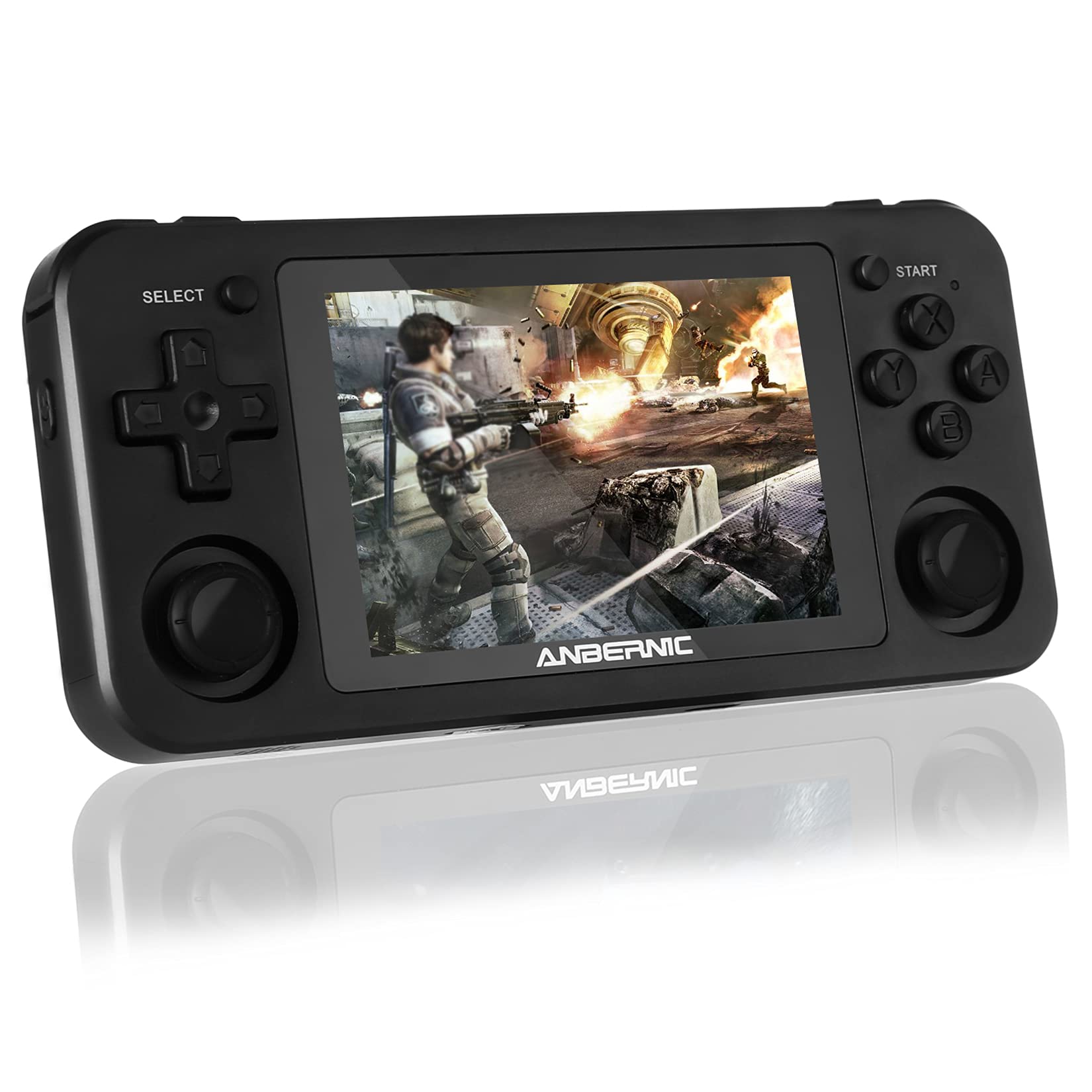 RG351M Handheld Emulator Retro Game Console- Wireless Video Handheld Game Console Built in 2512 Game