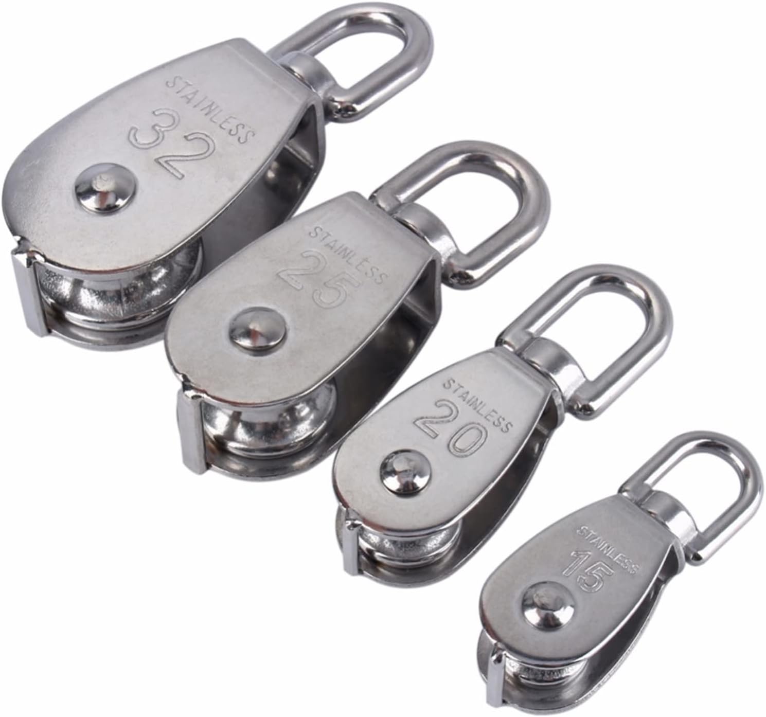 Small Pulley Block Silent Pulley 1pcs Stainless Steel