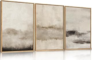 30+ Marble Bathroom Decor Ideas For Spa-Like Spaces 82 HPINUB Large Abstract Framed Canvas Wall Art Set,Minimalist Beige Gray P...