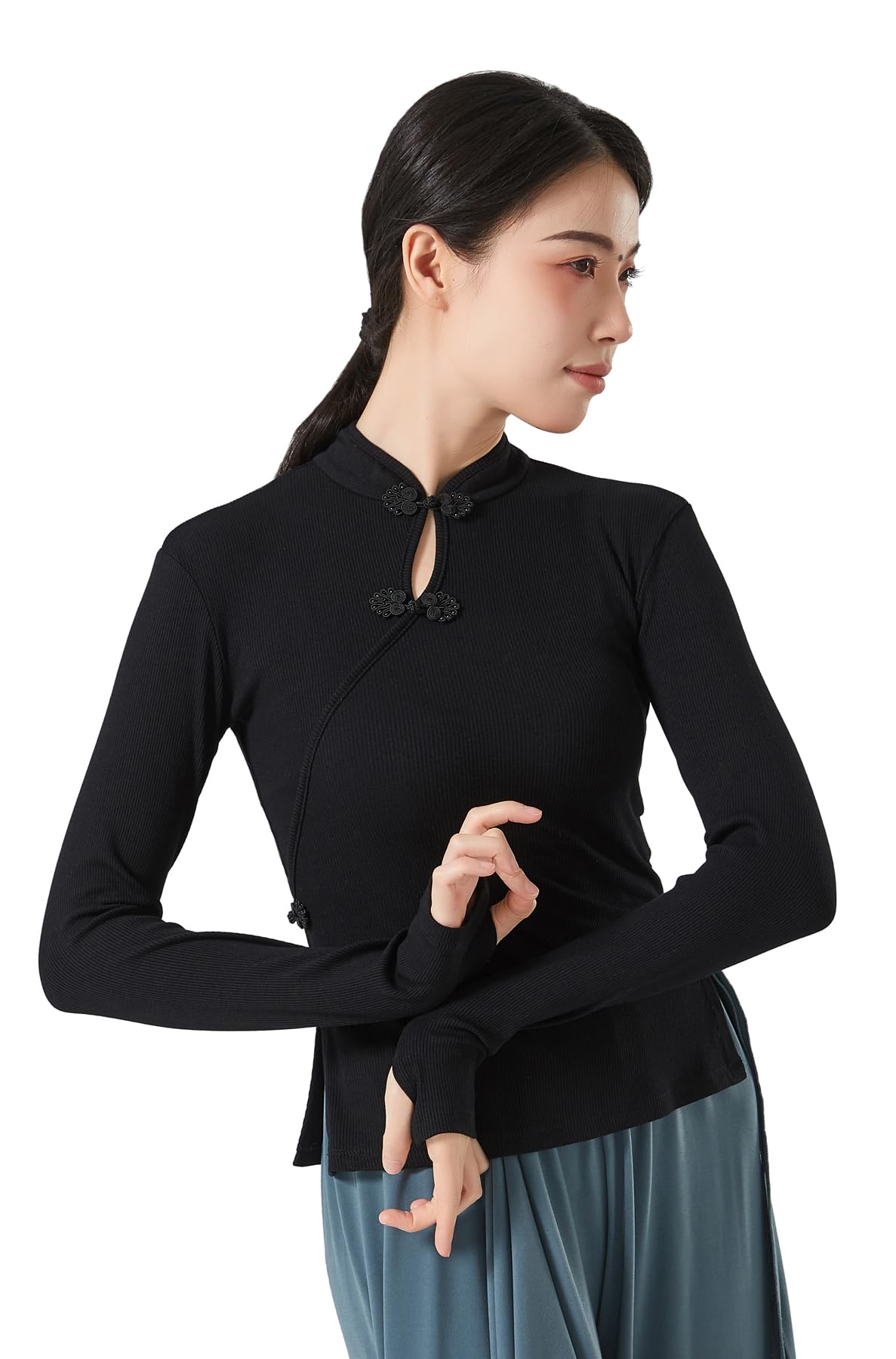 Angcoco Women's Elegant Chinese Traditional Cheongsam Tops