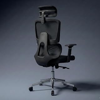 Ergo throne Optimus Pro Ergonomic Office Chair for Work | Multi-Lock Synchro Tilt Mechanism with Seat Slider | 5 Year Warr... Price In India