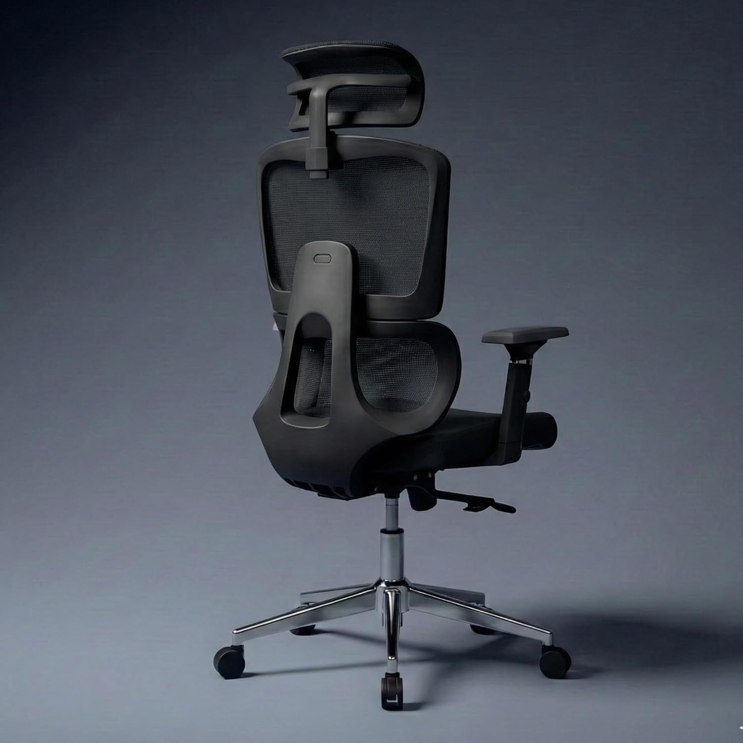 Ergo throne Optimus Pro Ergonomic Office Chair for Work | Multi-Lock Synchro Tilt Mechanism with Seat Slider | 5 Year Warr...