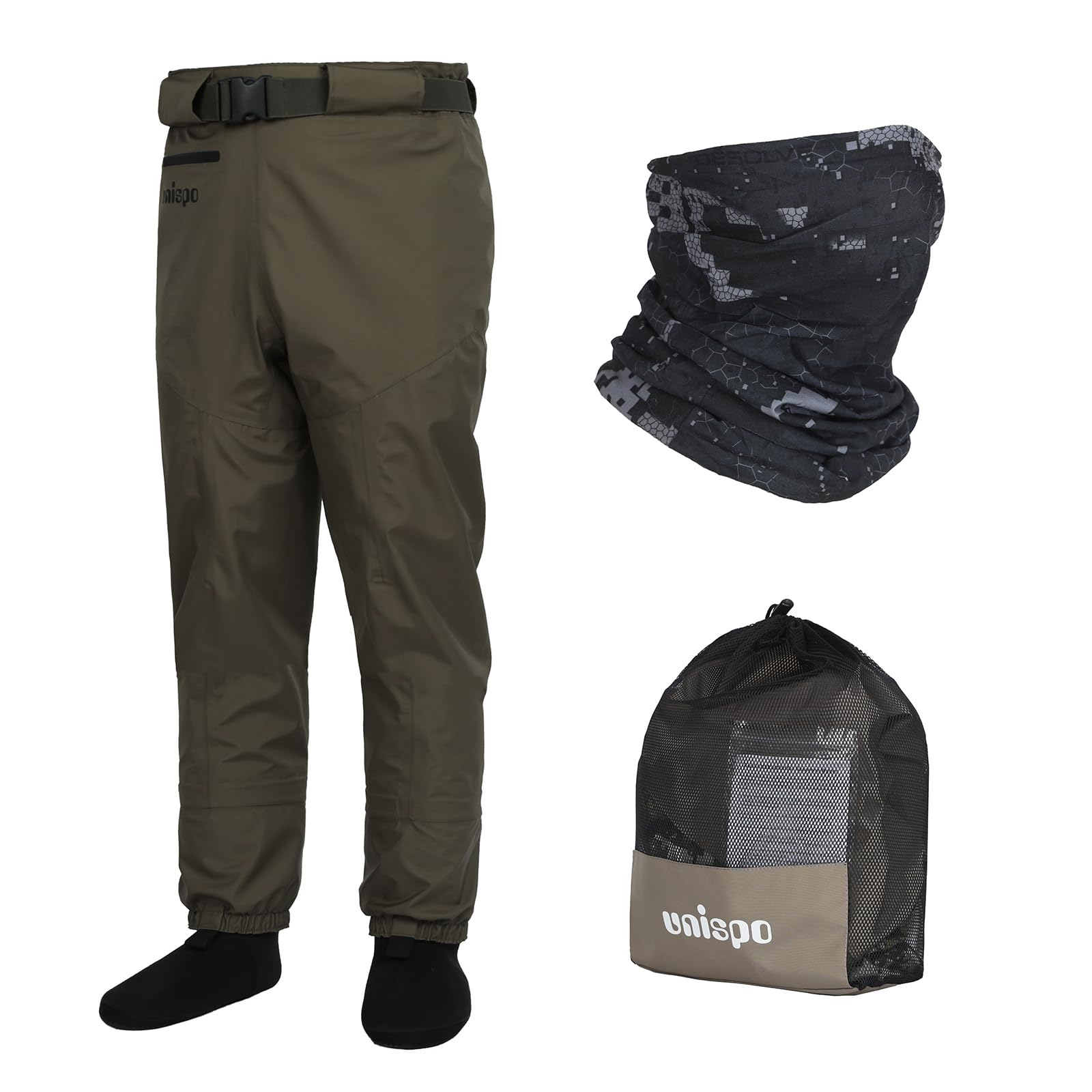 Breathable Stockingfoot Fishing Waist High Pant Waders