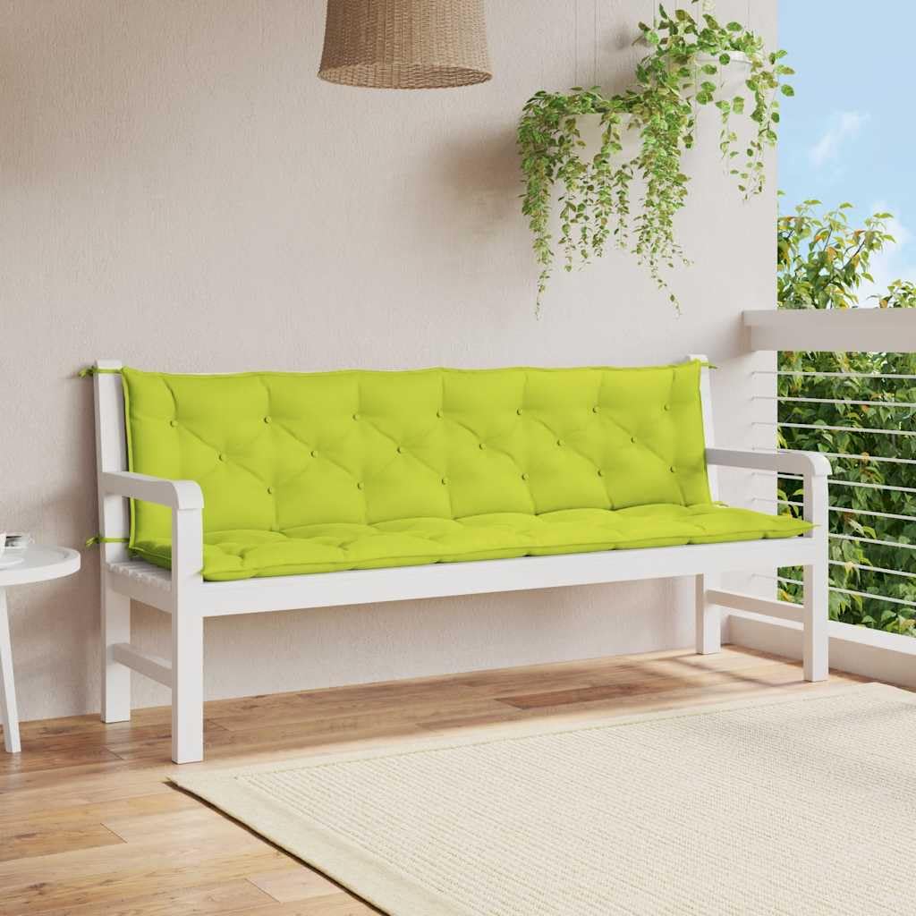 Coussin de banc jardin confortable pour soulager les assises dures tissu oxford