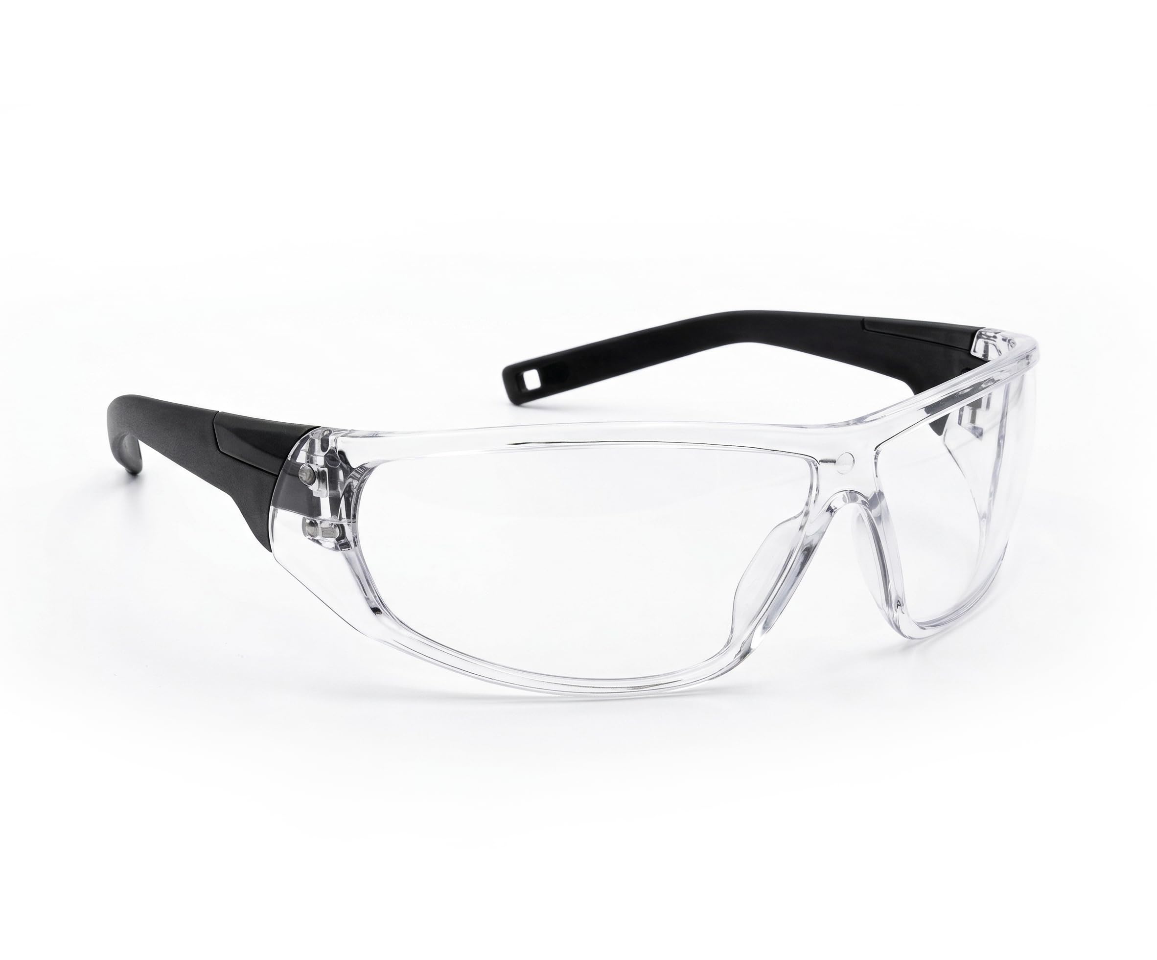 THUNDERSTORM® Safety Goggles Hard Coated Eye Protection Anti Pollution Anti Fog Eyewear For Multipurpose Use In Riding Motorcycle, Cycling, Construction, Clear Transparent Glasses Unisex (1)-image-9