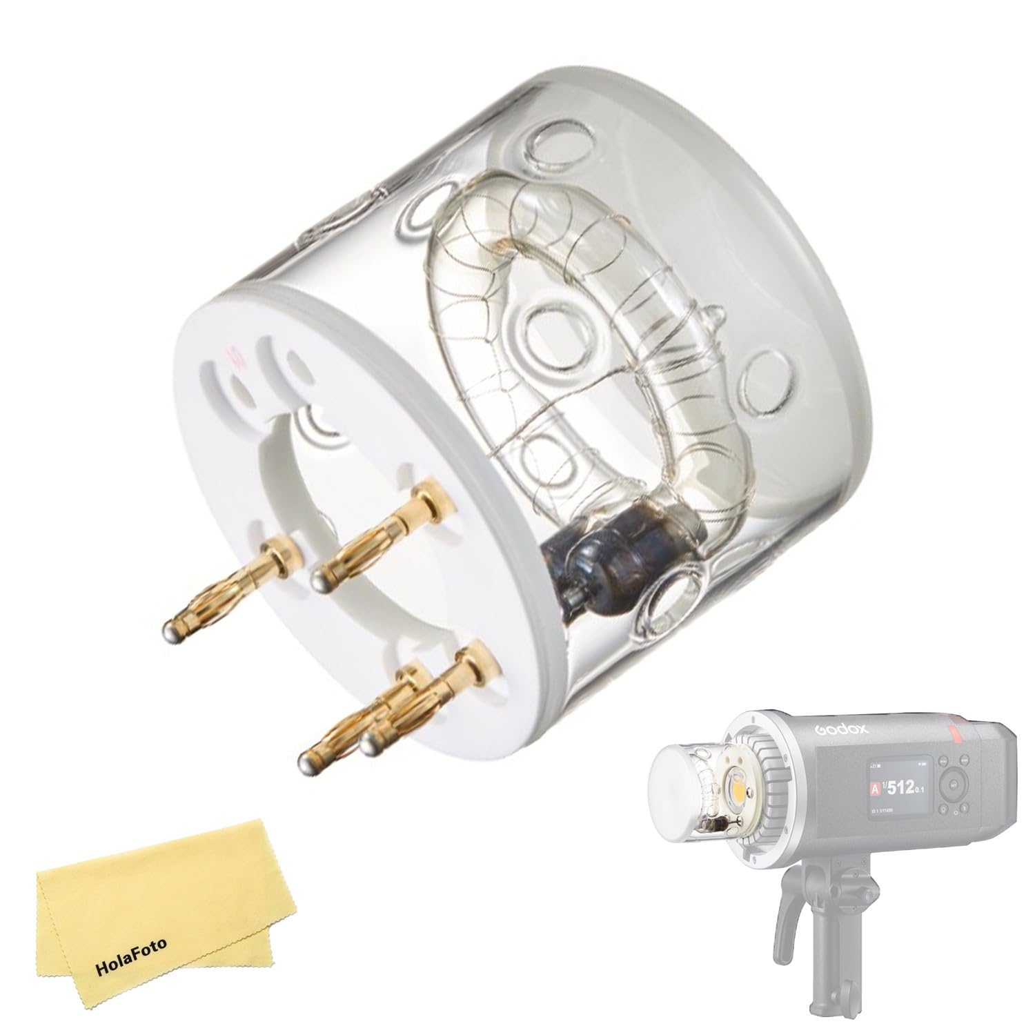 Godox AD600 Pro Glühbirne 600W Blitzröhre Nackte Glühbirne,Kompatibel mit AD600 Pro Outdoor-Blitz