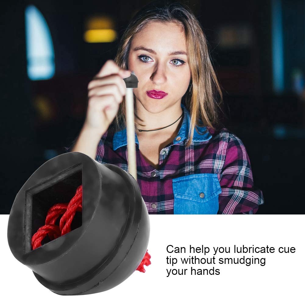 Porta Gessetti Da Biliardo Alomejor - 2 Pezzi In Gomma Antiscivolo, Per Stecche Da Biliardo - Foto 2