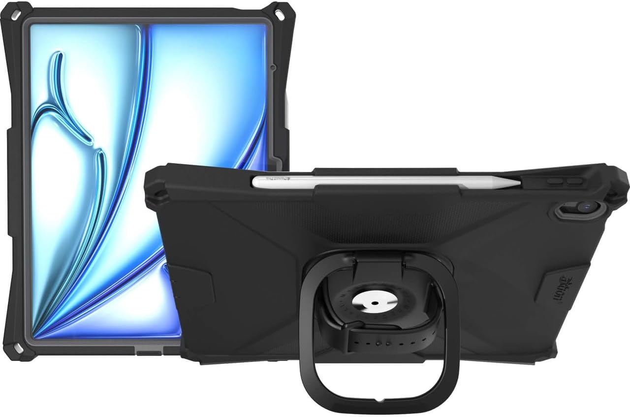 The Joy Factory aXtion Bold MP for iPad Air 13-inch (M4) | (M3) | (M2) Military-Grade Certified Shockproof, Durable, Rugged case