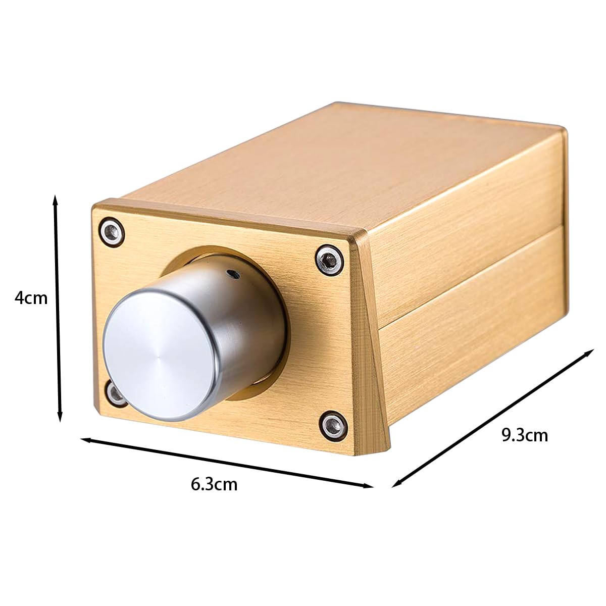 DollaTek Preamplificatore Vol HiFi Alta precisione Controllo Volume ALPS16 Oro