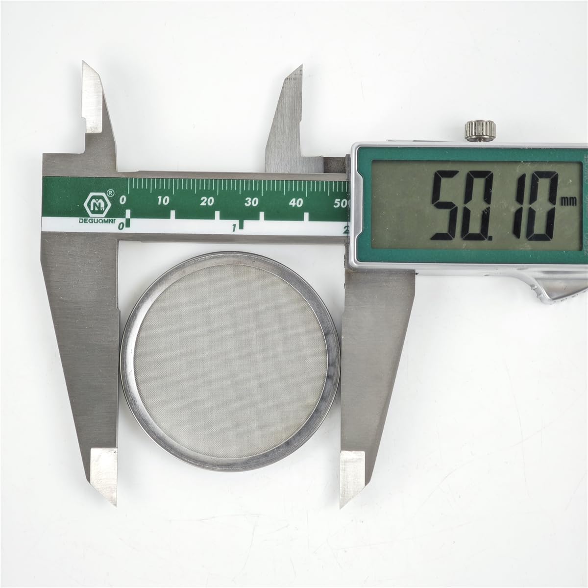 304 Stainless Steel Edge Wrapped Wire Mesh Filter Screen Round Filter Disc(Dia.50mm(Mesh 100) 10pcs)