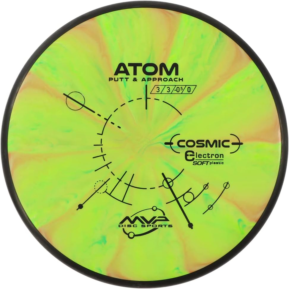 MVP Disc Sports Cosmic Electron Atom Disc Golf Putter (Choose Your Firmness/Colors May Vary)