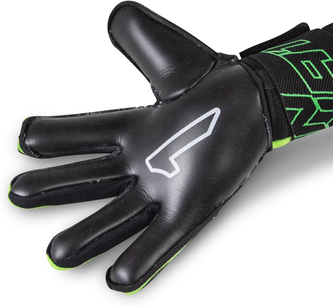 Rinat Egotiko Vengador Pro-Alpha Goalkeeper Gloves, AXG Formula Latex Grip, Hybrid Negative-Roll Cut, Impact Absorption, Breathable