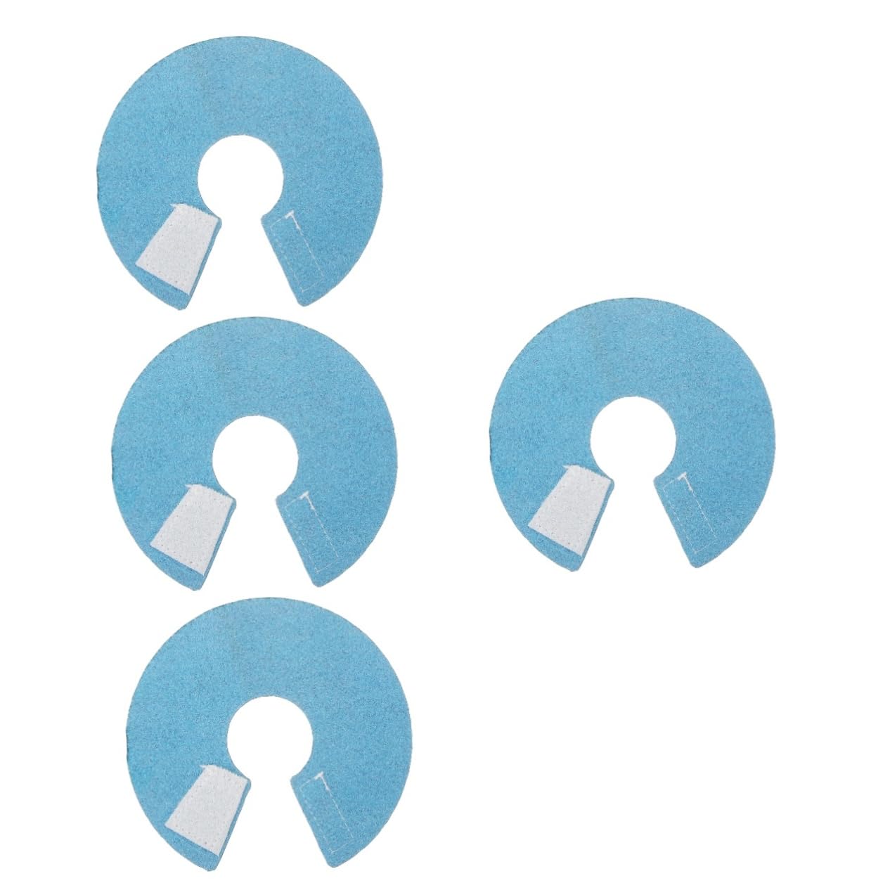 Yardwe 4 Piezas Círculo De Protección De Loros Morder Collares Isabelinos Collar De Recuperación De Aves -mordida De Cuellos Isabelinos Collar De Loro Xuan Feng Súper Piel para Pájaros