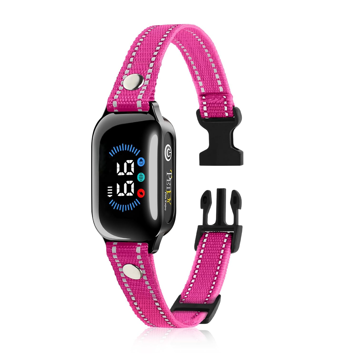 PetJoy Replacement Receiver Collar with Screen Additional Receiver Collar for Dog Training Collar Dog Shock Collar for Large