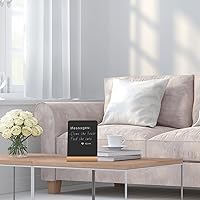 Vista 4 de Paquete de 6 letreros de pizarra de tiza, 6 x 8 pulgadas con soporte, letrero de pizarra de tiza de mesa para alimentos, pequeñas empresas