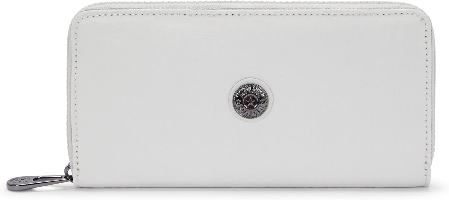 Kipling Money World Wallet Silver Night