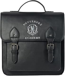 Wednesday Nevermore Mini Backpack Cosplay Adult Bag With Thing Charm