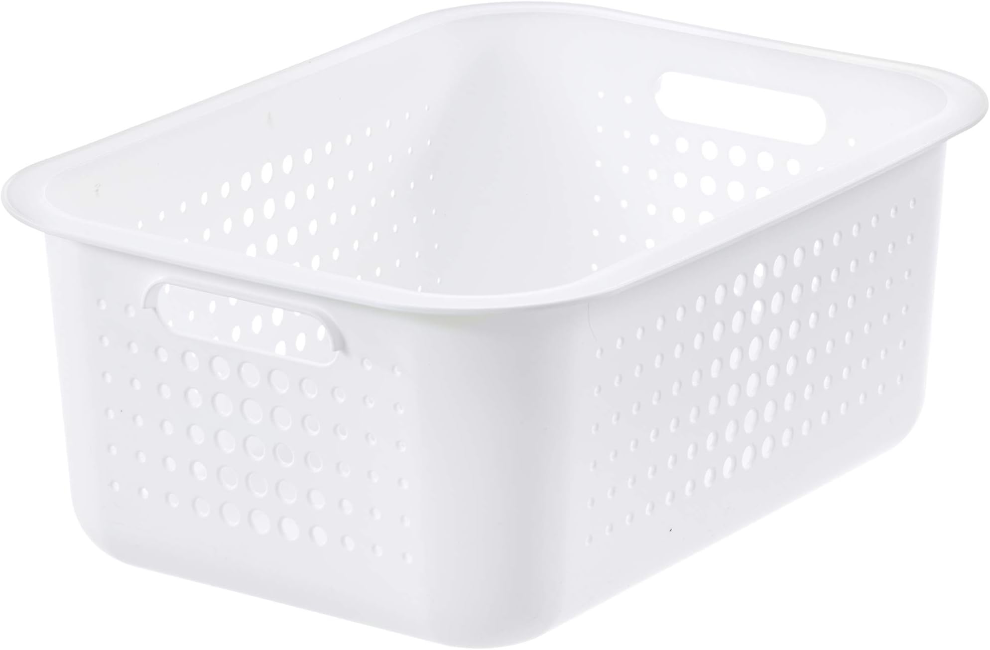 SmartStore - Basket Recycled Storage Box 15-10 Litres - White Colour