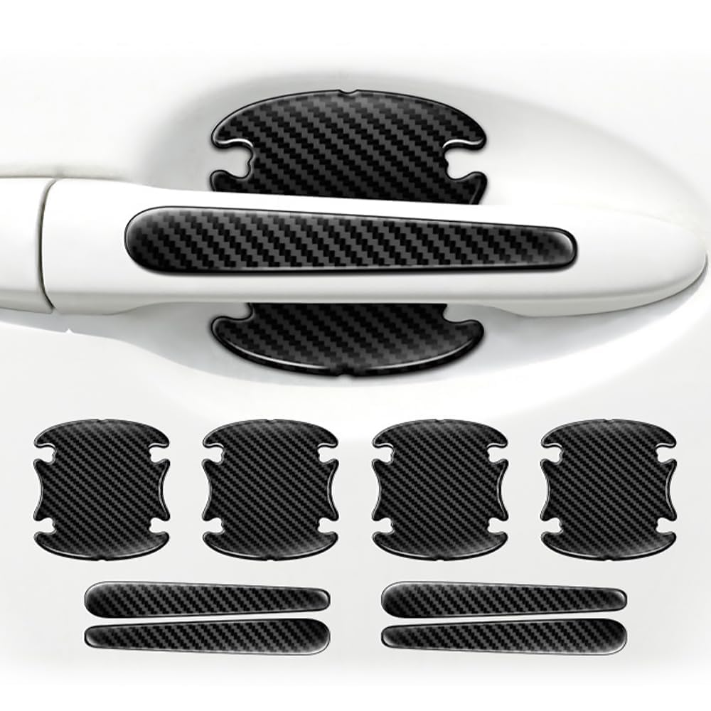 HWLHWTSN 8Pcs Car Door Handle Scratch Protector for Toyota RAV4 RAV-4 2019-2022 Waterproof Anti-Scratch Film Car Door Handles,Durability Paint Scratch Protector Sticker