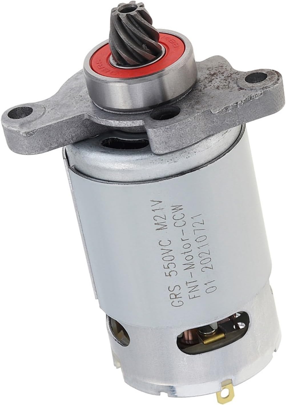 8 Teeth RS550 DC Motor 21V High Power Reciprocating Saw Motor with Conical Teeth Gear for Electric Saber Saw Handheld Cutting